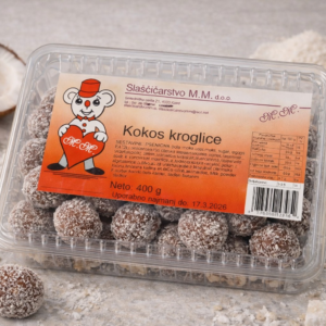 Kokos kroglice 400g